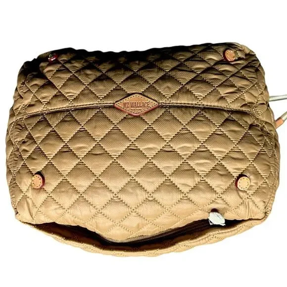 MZ Wallace Metro Deluxe Quilted Nylon Tote - $275 Retail - Picture 10 of 14